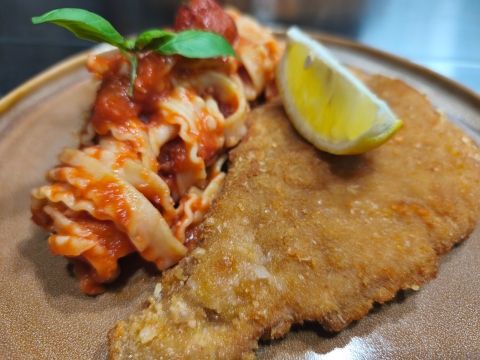 Escalope de veau à la Milanaise